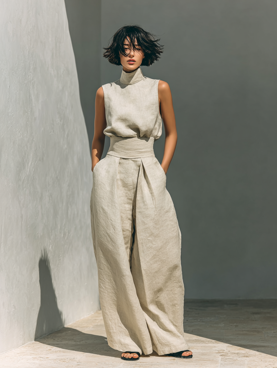 Natacha - Mono Largo De Cuello Halter