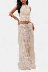 Esther - Conjunto Top Plisado