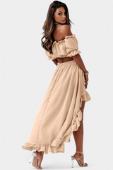 Denisse - Conjunto de 2 piezas Off-Shoulder